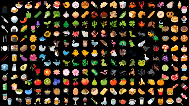 Emoji Saver Screenshot Effect 'GooseAllEmojisParade-11'