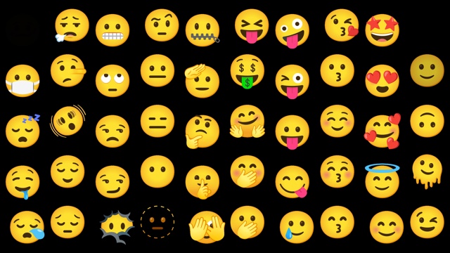 Emoji Saver Screenshot Effect 'GooseAllEmojisParade-2'